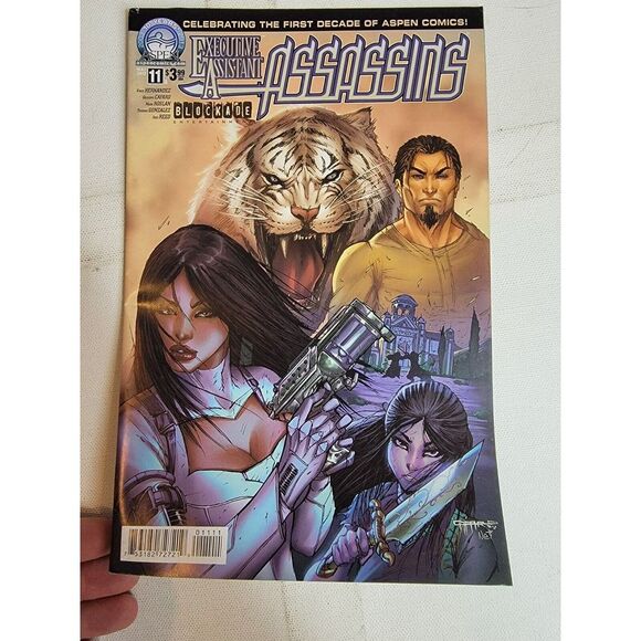 Comic Book Aspen Comics Excutive Assistant Assassins #11 Blockade Entertainment - Picture 1 of 3